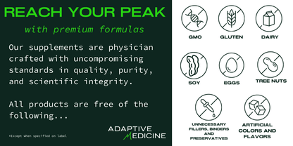 PowerHouse Complex with CoQ10, PQQ, ALA and L-Ergothioneine -- Adaptive Medicine